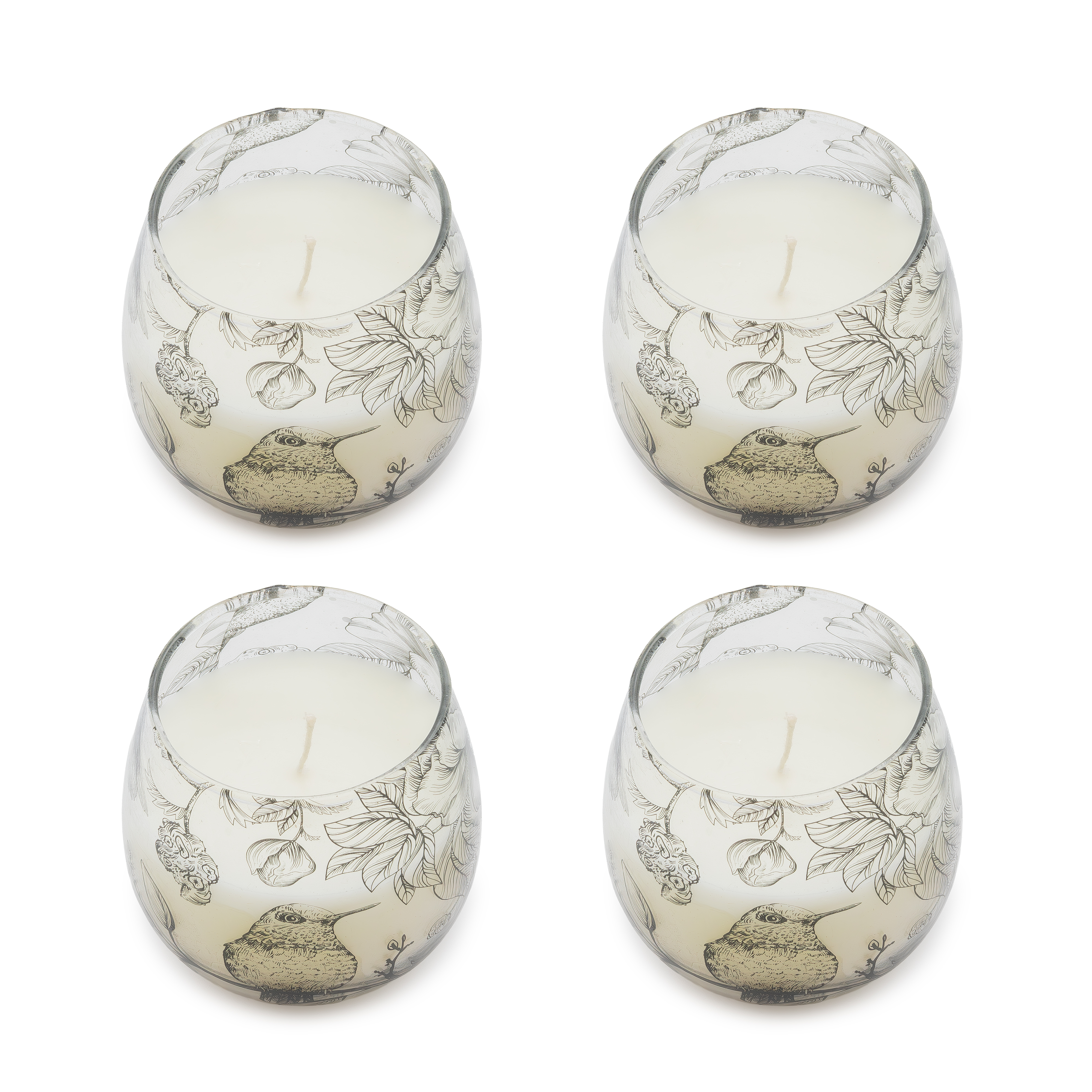 Small Glass Jar Candles - Drawn by Flame